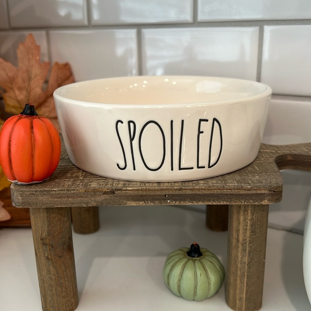 Cute.Rae Dunn🐾SPOILED Bowl🐾